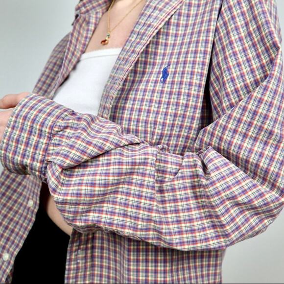 Ralph Lauren Button Down Shirt Top - Picture 1 of 4